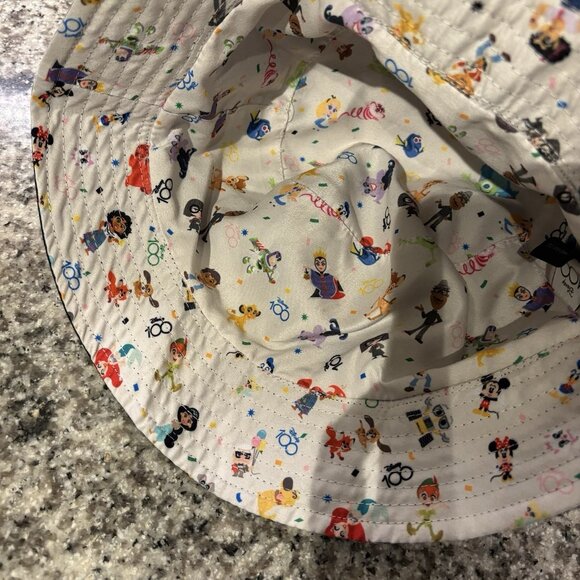 Box Lunch Disney 100 Years Reversible Bucket Hat ONE SIZE ADULT Resort NWT READ! - Picture 5 of 16
